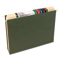 Box Bottom Hanging File Folders, Legal Size, Standard Green, 25-box