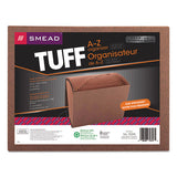 Tuff Expanding Files, 21 Sections, 1-21-cut Tab, Letter Size, Redrope