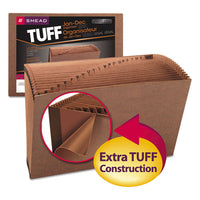 Tuff Expanding Files, 12 Sections, 1-12-cut Tab, Legal Size, Redrope