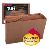 Tuff Expanding Files, 12 Sections, 1-12-cut Tab, Legal Size, Redrope