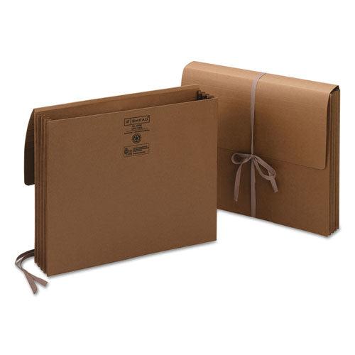 Redrope Expanding Wallets, 3.5" Expansion, 1 Section, Letter Size, Redrope, 10-box