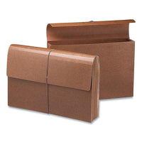 Classic Expanding Wallets, 5.25" Expansion, 1 Section, Legal Size, Redrope, 10-box