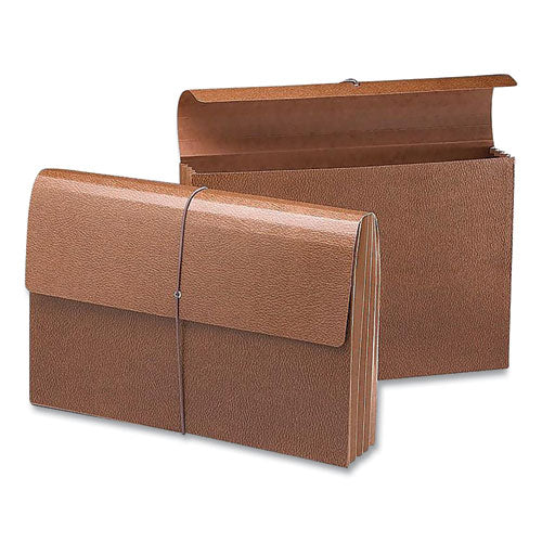 Classic Expanding Wallets, 5.25" Expansion, 1 Section, Legal Size, Redrope, 10-box