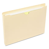 Manila File Jackets, 2-ply Straight Tab, Letter Size, Manila, 50-box