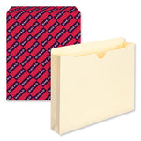 Manila File Jackets, 2-ply Straight Tab, Letter Size, Manila, 50-box