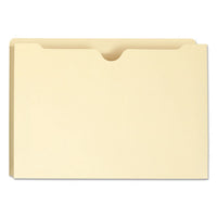 Manila File Jackets, 1-ply Straight Tab, Legal Size, Manila, 50-box