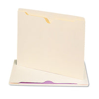 Manila File Jackets, 2-ply Straight Tab, Legal Size, Manila, 100-box