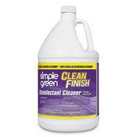 Clean Finish Disinfectant Cleaner, 1 Gal Bottle, Herbal, 4-ct
