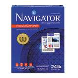Premium Multipurpose Copy Paper, 97 Bright, 24lb, 8.5 X 11, White, 500 Sheets-ream, 10 Reams-carton