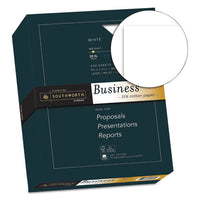 25% Cotton Business Paper, 95 Bright, 20 Lb, 8.5 X 11, White, 500-ream