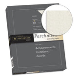 Parchment Specialty Paper, 24 Lb, 8.5 X 11, Ivory, 100-pack