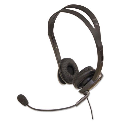 Headset,stereo,40mm,bk ,l