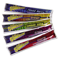 Sqweeze Freeze Pops, Assorted Flavors, 3 Oz Packets, 150-carton