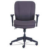 Cosset Ergonomic Task Chair, Supports Up To 275 Lbs., Gray Seat-gray Back, Black Base