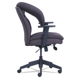 Cosset Ergonomic Task Chair, Supports Up To 275 Lbs., Gray Seat-gray Back, Black Base