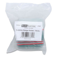 Sealable Cardholder, Horizontal, 3.75 X 2.62, Clear, 50-pack