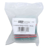 Sealable Cardholder, Horizontal, 3.75 X 2.62, Clear, 50-pack