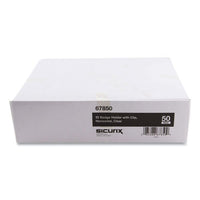 Sicurix Badge Holder, Horizontal, 2.5 X 3.5, Clear, 50-box