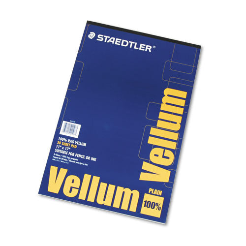 Mars Translucent Vellum Art And Dra Fting Paper, 16lb, 11 X 17, Translucent, 50-pad