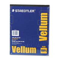 Mars Translucent Vellum Art And Dra Fting Paper, 16lb, 8.5 X 11, 50-pad