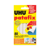 Tac Adhesive Putty, Removable And Reusable, 2.1 Oz, 80-pack