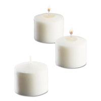 Food Warmer Votive Candles, 10 Hour Burn, 1.46"d X 1.33'h, White, 288-carton