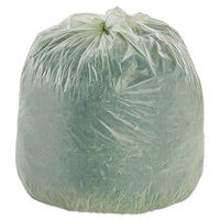 Ecosafe-6400 Bags, 48 Gal, 0.85 Mil, 42" X 48", Green, 40-box