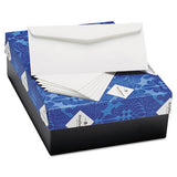 Writing 25% Cotton Business Envelopes, #10, Bankers Flap, Gummed Closure, 4.13 X 9.5, Natural White, 500-box