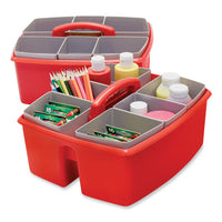 Large Caddy With Sorting Cups, Red, 2-carton