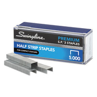 S.f. 3 Premium Staples, 0.25" Leg, 0.5" Crown, Steel, 5,000-box