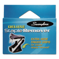 Deluxe Jaw-style Staple Remover, Black