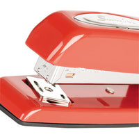 747 Business Full Strip Desk Stapler, 25-sheet Capacity, Rio Red