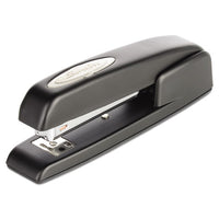 747 Business Full Strip Desk Stapler, 25-sheet Capacity, Black