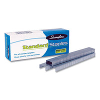 S.f. 1 Standard Staples, 0.25" Leg, 0.5" Crown, Steel, 5,000-box, 5 Boxes-pack