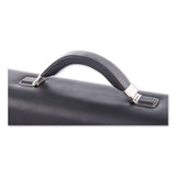 Milestone Briefcase, Holds Laptops 15.6", 5" X 5" X 12", Black