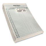 Patient Sign-in Label Forms, 8 1-2 X 11 5-8, 125 Sheets-pack, Green