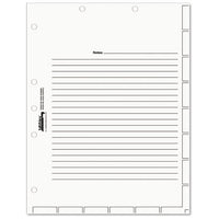 Medical Chart Index Divider Sheets, 11 X 8.5, Manila, 400-box