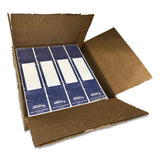 File Pocket Handles, 9.63 X 2, Dark Blue-white, 4-sheet, 12 Sheets-pack