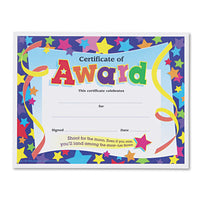 Congratulations Certificates, 8-1-2 X 11, White Border, 30-pack