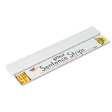 Wipe-off Sentence Strips, 24 X 3, Blue-pink, 30-pack