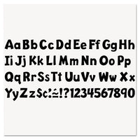 Ready Letters Playful Combo Set, Black, 4"h, 216-set