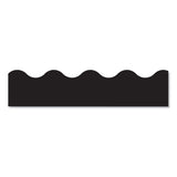 Terrific Trimmers Solid Colors Board Trim, 2 1-4" X 39 Ft, Black