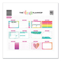 Productivity Multi Accessory Pack, 388 Pieces: 20 Half-sheet Stickers, 3 Sticky Note Pads, 20 Double-sided Pre-punched Cards