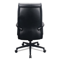 Executive Chair, 20.5" To 23.5" Seat Height, Black