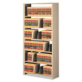 Snap-together Steel Seven-shelf Closed Starter Set, 48w X 12d X 88h, Sand