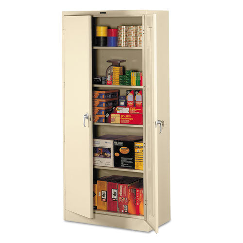 Deluxe Storage Cabinet, 36w X 18d X 78h, Light Gray