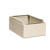 Optional Locker Base, 12w X 18d X 6h, Sand