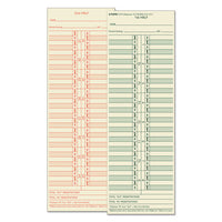 Time Card For Cincinnati-lathem-simplex-acroprint, Semi-monthly, 500-box