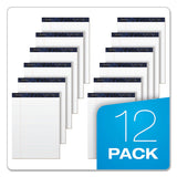 Gold Fibre Writing Pads, Wide-legal Rule, 8.5 X 11.75, White, 50 Sheets, Dozen