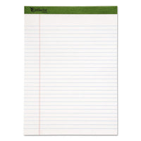 Earthwise By Oxford Recycled Pad, Wide-legal Rule, 8.5 X 11.75, White, 50 Sheets, Dz